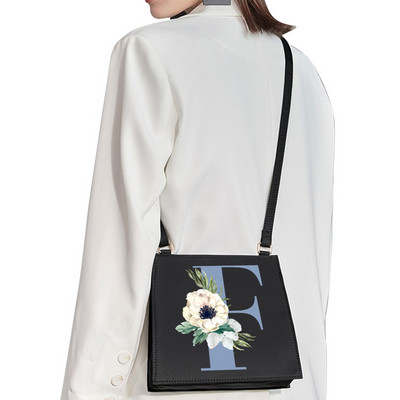 2022 Mood Naine Bränd Sweet Style Kommunikatsiooni õlakott Esialgne nimi Kiri Muster Trükikott Ruudukujuline Naiste Lihtne kandekott