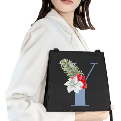 2022 Mood Naine Bränd Sweet Style Kommunikatsiooni õlakott Esialgne nimi Kiri Muster Trükikott Ruudukujuline Naiste Lihtne kandekott