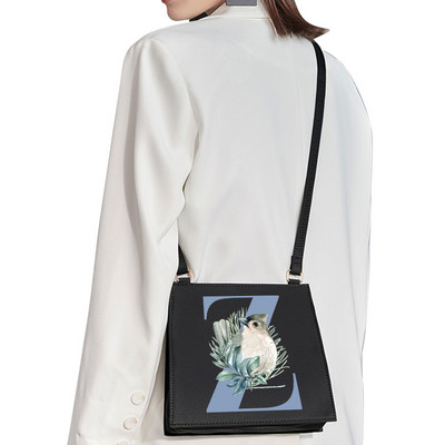 2022 Mood Naine Bränd Sweet Style Kommunikatsiooni õlakott Esialgne nimi Kiri Muster Trükikott Ruudukujuline Naiste Lihtne kandekott