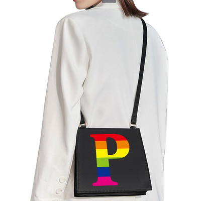 2022 Lihtne kandiline kott Esialgne nimi Täht Muster Printimine Pendelkott Naisekott Moodne õlakott Õhtukott Käekott