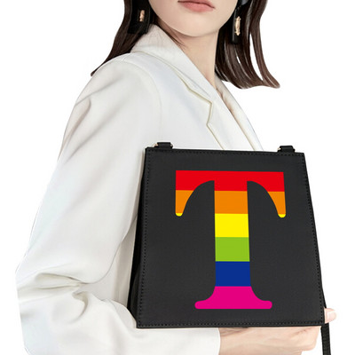 2022 Lihtne kandiline kott Esialgne nimi Täht Muster Printimine Pendelkott Naisekott Moodne õlakott Õhtukott Käekott