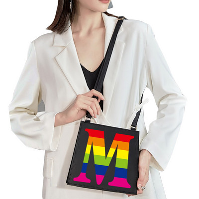 2022 Lihtne kandiline kott Esialgne nimi Täht Muster Printimine Pendelkott Naisekott Moodne õlakott Õhtukott Käekott