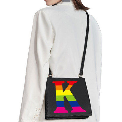 2022 Lihtne kandiline kott Esialgne nimi Täht Muster Printimine Pendelkott Naisekott Moodne õlakott Õhtukott Käekott