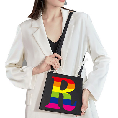 2022 Lihtne kandiline kott Esialgne nimi Täht Muster Printimine Pendelkott Naisekott Moodne õlakott Õhtukott Käekott