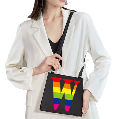 2022 Lihtne kandiline kott Esialgne nimi Täht Muster Printimine Pendelkott Naisekott Moodne õlakott Õhtukott Käekott