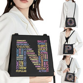 2022 Обикновена квадратна чанта Първоначално име Буква Модел Печат Пътническа чанта Дамска чанта Модна чанта през рамо Вечерна чанта Дамска чанта
