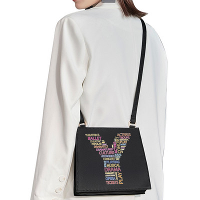 2022 Обикновена квадратна чанта Първоначално име Буква Модел Печат Пътническа чанта Дамска чанта Модна чанта през рамо Вечерна чанта Дамска чанта