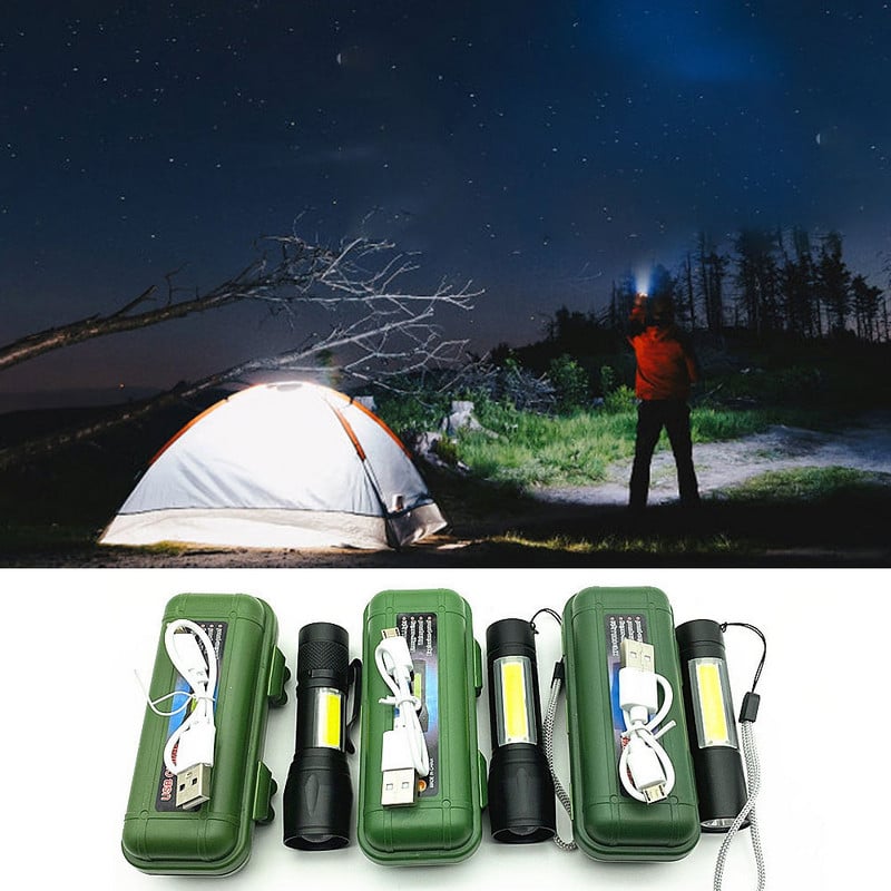Kuum taskulamp Ülihele, veekindel taskulamp Matkatarvikud Välisvarustus Käsitaskulambid