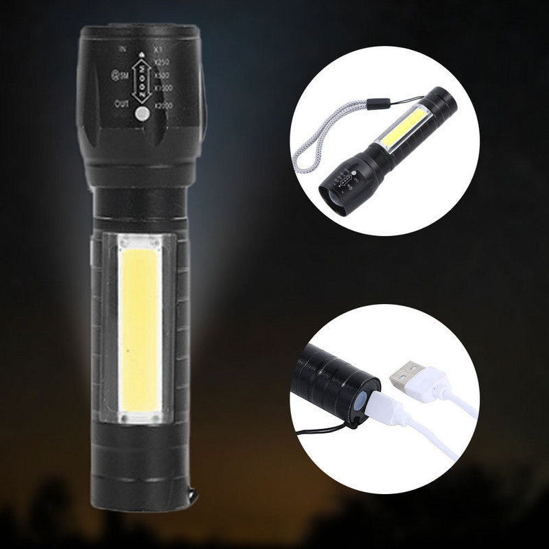 Kuum taskulamp Ülihele, veekindel taskulamp Matkatarvikud Välisvarustus Käsitaskulambid