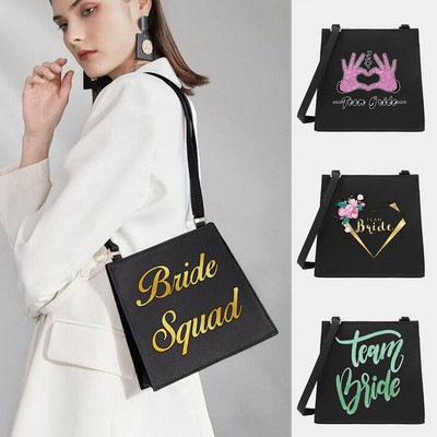 Modne divlje ženske torbe na rame Messenger Male četvrtaste torbe Trendy Bride Series Dizajner uzoraka Ručna torba za putovanje na posao Torbe Torbice