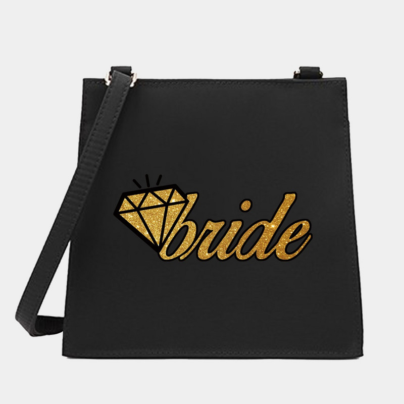 Mood Metsikud Naiste Õlakotid Väikesed ruudukotid Trendikas Pruudiseeria Mustrikujundaja Pendelkäekott Käekott Rahakotid Rahakotid