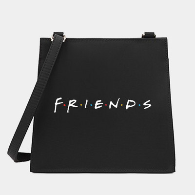 2022 Women Square Bags Shoulder Crossbody Designer Casual Friends Series Pattern Commute Tote Messenger Bag Τσάντα για αγορές