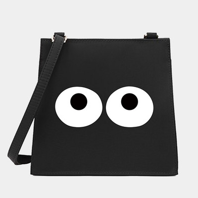 Μόδα Wild Women Shoulder Messenger Μικρές τετράγωνες τσάντες Μοντέρνα κινούμενα σχέδια Σειρά στήθους Μοτίβο Σχεδιαστής Commute Handbag Tote Purse