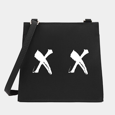 Μόδα Wild Women Shoulder Messenger Μικρές τετράγωνες τσάντες Μοντέρνα κινούμενα σχέδια Σειρά στήθους Μοτίβο Σχεδιαστής Commute Handbag Tote Purse