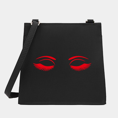 Μόδα Wild Women Shoulder Messenger Μικρές τετράγωνες τσάντες Μοντέρνα κινούμενα σχέδια Σειρά στήθους Μοτίβο Σχεδιαστής Commute Handbag Tote Purse