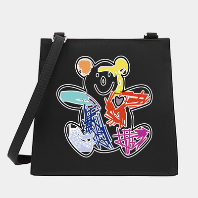 2022-es új divat, vadon élő női válltáska, kis négyzet alakú táskák, divatos mintás tervező, keresztben ingázási kézitáskák, hordtáskák