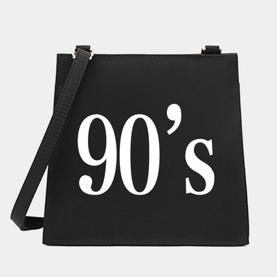 New Women Shoulder Messenger Commute Crossbody Tote Bag Years Series Pattern Designer Μικρές τετράγωνες τσάντες Τσάντα τσάντα αγορών