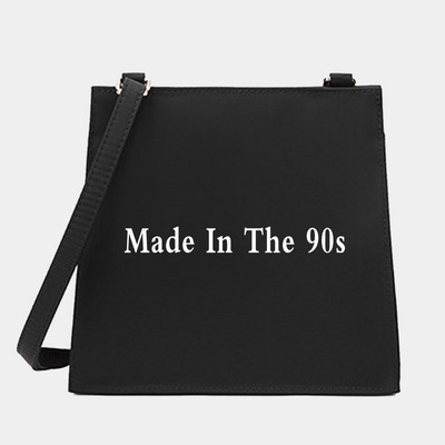 New Women Shoulder Messenger Commute Crossbody Tote Bag Years Series Pattern Designer Μικρές τετράγωνες τσάντες Τσάντα τσάντα αγορών