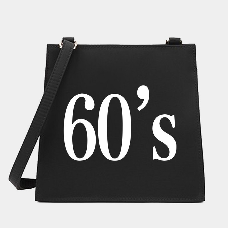 New Women Shoulder Messenger Commute Crossbody Tote Bag Years Series Pattern Designer Μικρές τετράγωνες τσάντες Τσάντα τσάντα αγορών