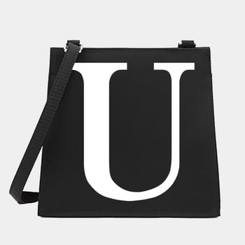 Нова дамска чанта през рамо Messenger за работа и работа Crossbody Tote Bag White Letter Series Pattern Designer Малки квадратни чанти Портмоне Дамска чанта