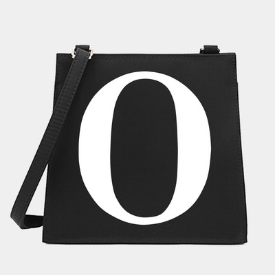 New Women Shoulder Messenger Commute Crossbody Tote Bag White Letter Σειρά Μοτίβο Σχεδιαστής Μικρές τετράγωνες τσάντες Τσάντα τσάντα