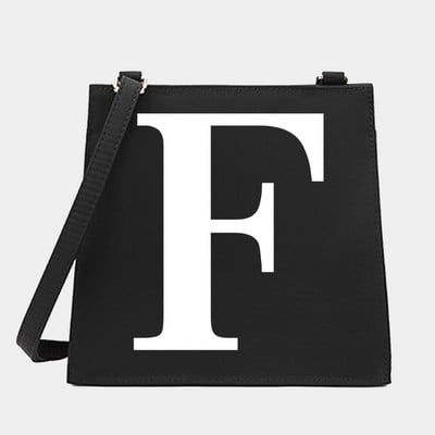 New Women Shoulder Messenger Commute Crossbody Tote Bag White Letter Σειρά Μοτίβο Σχεδιαστής Μικρές τετράγωνες τσάντες Τσάντα τσάντα