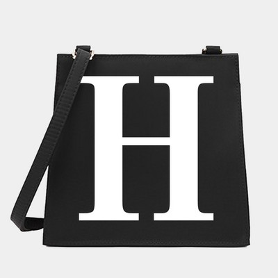 New Women Shoulder Messenger Commute Crossbody Tote Bag White Letter Σειρά Μοτίβο Σχεδιαστής Μικρές τετράγωνες τσάντες Τσάντα τσάντα