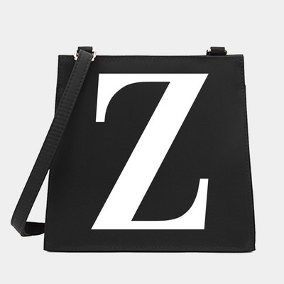 New Women Shoulder Messenger Commute Crossbody Tote Bag White Letter Σειρά Μοτίβο Σχεδιαστής Μικρές τετράγωνες τσάντες Τσάντα τσάντα