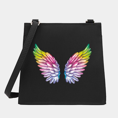 Uued naiste kandilised kotid, õlg, ristkeha, sulgede seeria mustrikujundaja, vabaaja reisimine, kandekott Messenger kott ostukäekott