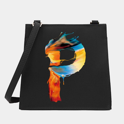 Naiste õlg Ristkeha Väikesed kandilised kotid Värvikirjaseeria Mustrid Pendelkäimiseks kandekott Messenger Designer ostukäekott