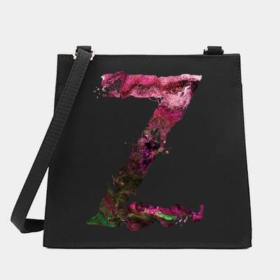 Naiste õlg Ristkeha Väikesed kandilised kotid Värvikirjaseeria Mustrid Pendelkäimiseks kandekott Messenger Designer ostukäekott