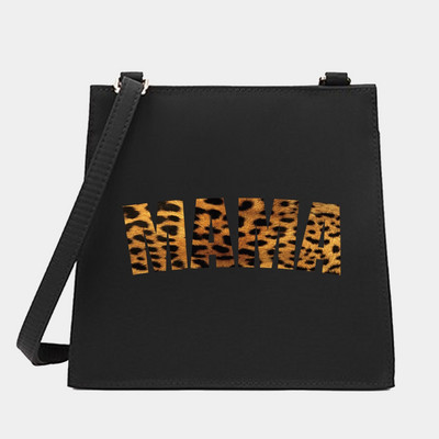 Váll keresztezett női kis négyzet alakú táskák anya sorozat mintázat tervező ingázás hordtáska Messenger bevásárló pénztárca kézitáska