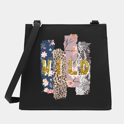 Commute Shoulder Messenger of Women Crossbody Τσάντες Tote Μικρή τετράγωνη τσάντα Clutch Πολυτελής τσάντα αγορών Τσάντα ώμου