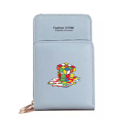 Naiste rahakotid Mobiiltelefoni kott Naiste panipaik Õlakotid 3D-seeria veekindel käekott Puuteekraaniga mobiiltelefoni rahakott