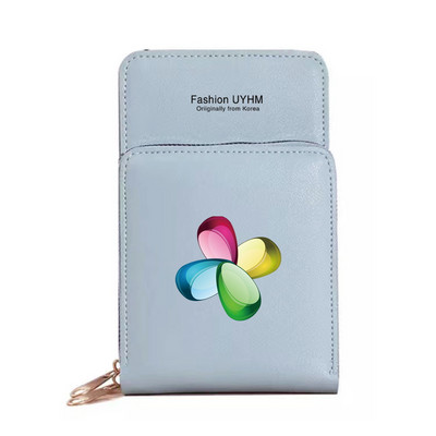 Naiste rahakotid Mobiiltelefoni kott Naiste panipaik Õlakotid 3D-seeria veekindel käekott Puuteekraaniga mobiiltelefoni rahakott