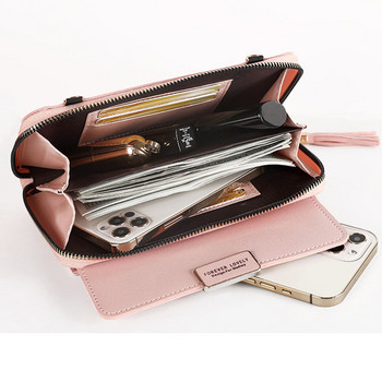 Γυναικεία πορτοφόλια Driga 2022 Μίνι δερμάτινες τσάντες ώμου Θήκες για κάρτες κινητών τηλεφώνων Πορτοφόλι χιαστί Τσάντες Τσέπες με χρήματα