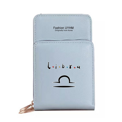 Portofele pentru femei Pachet de carduri Ecran tactil Geantă pentru telefon mobil Genți de umăr pentru femei Genți pentru chei Husă pentru chei Poșetă de depozitare cu imprimeu Constellation