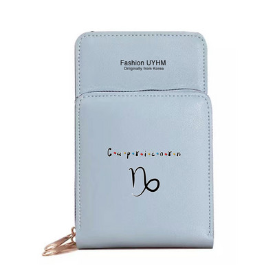 Portofele pentru femei Pachet de carduri Ecran tactil Geantă pentru telefon mobil Genți de umăr pentru femei Genți pentru chei Husă pentru chei Poșetă de depozitare cu imprimeu Constellation