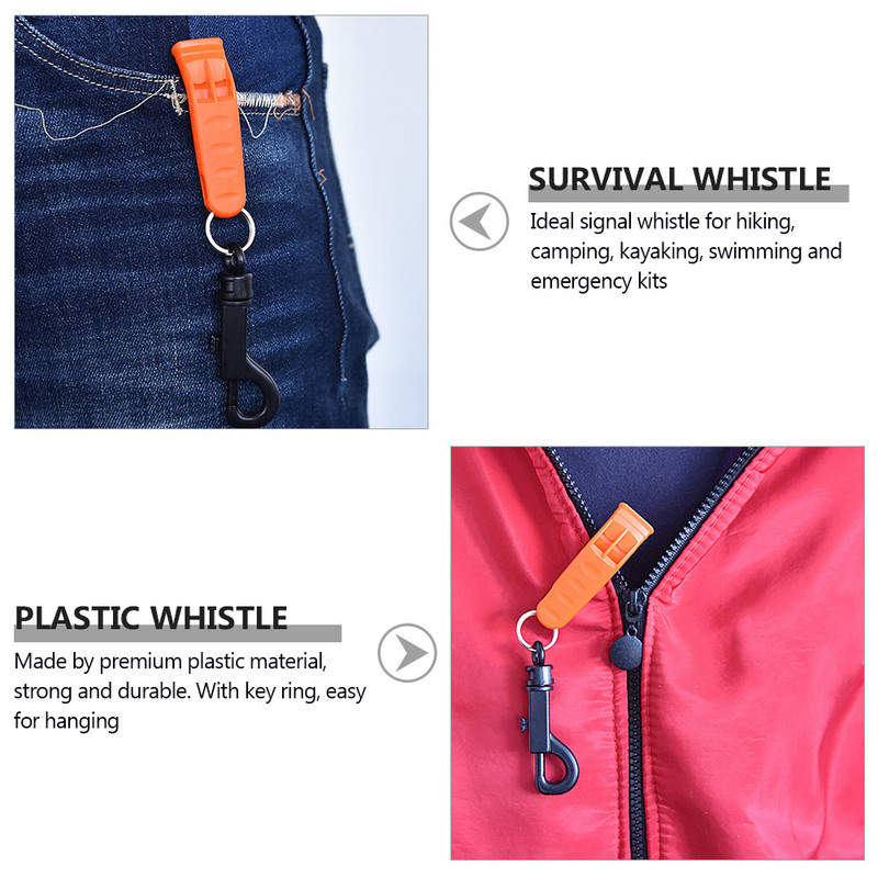 5 tk ellujäämisvile võtmehoidja hädaolukorra ellujäämisviled telkimine vile spordi hädaolukorra vile maavärin