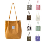 Naiste lõuendist kott Mood velvetist ühe õlaga käekott Kirjandus Mitmekülgne lõuendist kott Campus Tote Messenger bags