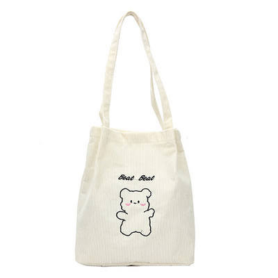 Naiste lõuendist kott Mood velvetist ühe õlaga käekott Kirjandus Mitmekülgne lõuendist kott Campus Tote Messenger bags