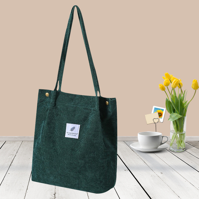 Naiste lõuendist kott Mood velvetist ühe õlaga käekott Kirjandus Mitmekülgne lõuendist kott Campus Tote Messenger bags