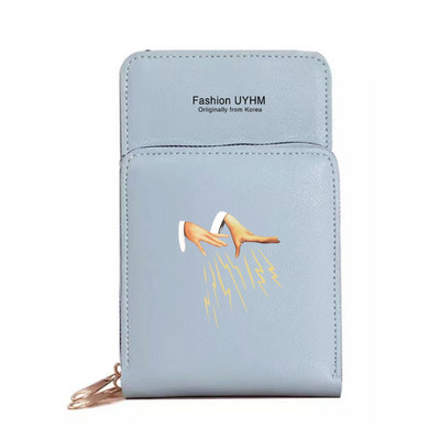 Mobiiltelefonikotid Naistele Uus Pu Nahast Rahakotid Kaardipakk Crossbody Õlakott Puuteekraaniga Mobiiltelefoni rahakott Käekott Käekott