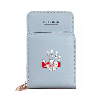 Mobiiltelefonikotid Naistele Uus Pu Nahast Rahakotid Kaardipakk Crossbody Õlakott Puuteekraaniga Mobiiltelefoni rahakott Käekott Käekott