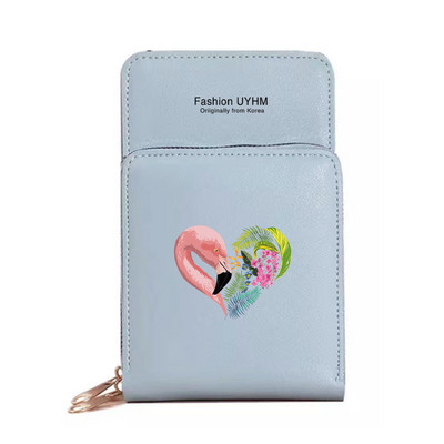 Veekindel puuteekraan Mobiiltelefonikotid Rahakotid Kaardipakk Naistele Ristkehaga õlakott Naistele Säilituskott Rahakott Love Series Rahakott