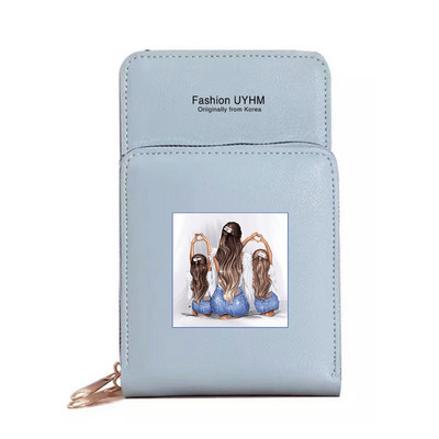 Vodootporni zaslon osjetljiv na dodir Torbe za mobilne telefone Novčanici Paket kartica Ženska torba na rame Mama Torbica s uzorkom Ženska torbica za novčiće