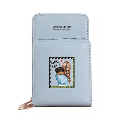 Vodootporni zaslon osjetljiv na dodir Torbe za mobilne telefone Novčanici Paket kartica Ženska torba na rame Mama Torbica s uzorkom Ženska torbica za novčiće