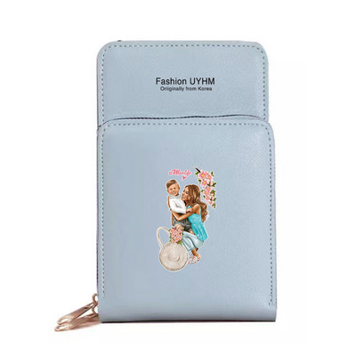 Vodootporni zaslon osjetljiv na dodir Torbe za mobilne telefone Novčanici Paket kartica Ženska torba na rame Mama Torbica s uzorkom Ženska torbica za novčiće