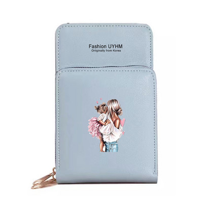 Vodootporni zaslon osjetljiv na dodir Torbe za mobilne telefone Novčanici Paket kartica Ženska torba na rame Mama Torbica s uzorkom Ženska torbica za novčiće