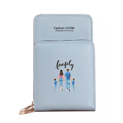 Vodootporni zaslon osjetljiv na dodir Torbe za mobilne telefone Novčanici Paket kartica Ženska torba na rame Mama Torbica s uzorkom Ženska torbica za novčiće